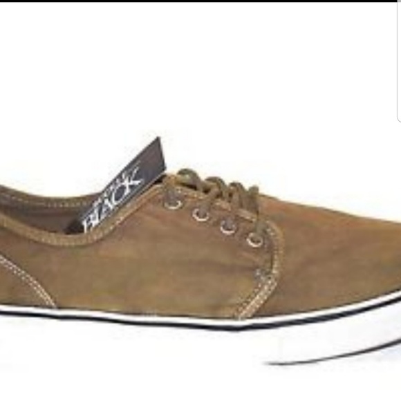 🎉HP🎉 New Mens Buckle Black fender grey shoes - Picture 3 of 4